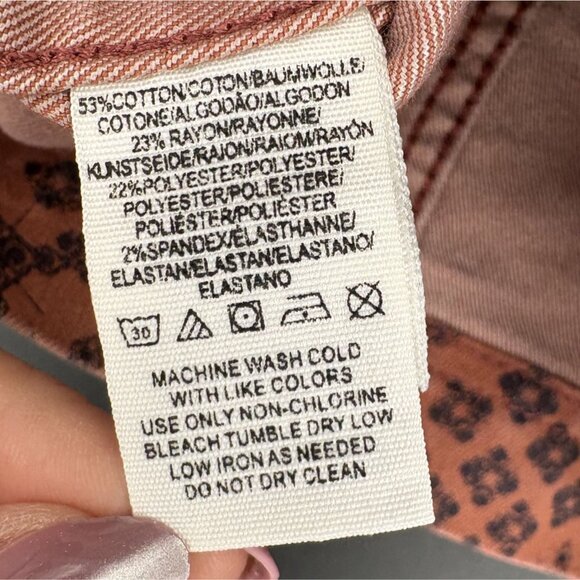 Free People Women's Boho Floral  Mini Skirt 12 Orange Black Bohemian Going Out - Picture 6 of 8